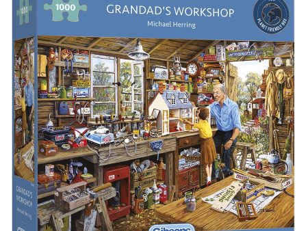 Puzzle - Gibsons - Grandad s Workshop (1000 Pieces) Fashion