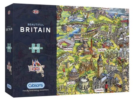 Puzzle - Gibsons - Beautiful Britain (1000 Pieces) Online Sale