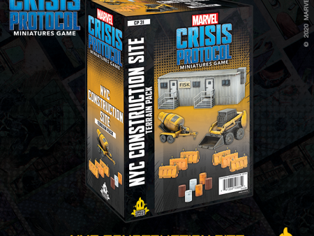 Marvel: Crisis Protocol - NYC Construction Site Terrain Pack Fashion