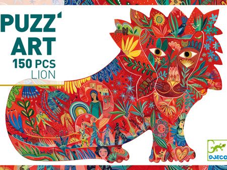 Puzzle - Djeco - Puzz art: Lion (150 Pieces) For Discount