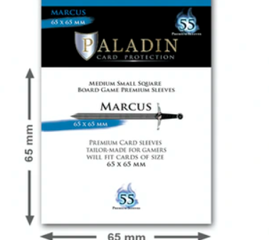 Paladin Card Protection - Marcus (65 x 65 mm, Premium Medium Small Square) Hot on Sale