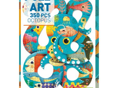 Puzzle - Djeco - Puzz art: Octopus (350 Pieces) Fashion