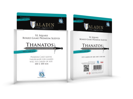 Paladin Card Protection - Thanatos (100 mm x 100 mm, Premium Extra Large Square) Cheap