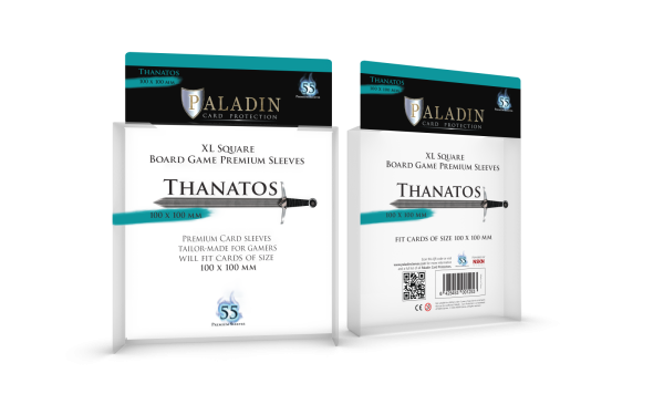 Paladin Card Protection - Thanatos (100 mm x 100 mm, Premium Extra Large Square) Cheap