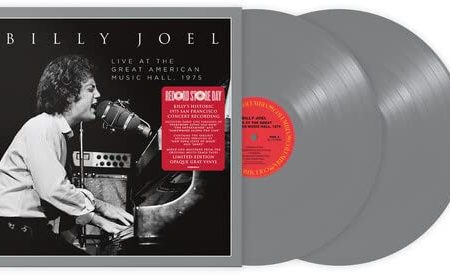 BILLY JOEL - LIVE AT THE GREAT AMERICAN MUSIC HALL 1975 [2LP GREY VINYL] LIMITED EDITION [RSD 2023] Online now