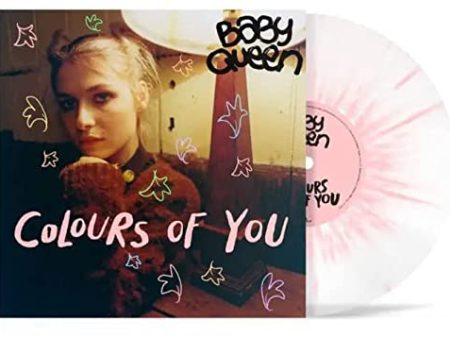 BABY QUEEN - COLOURS OF YOU - LIMITED CLEAR WITH PINK SPLATTER COLORED VINYL Online now